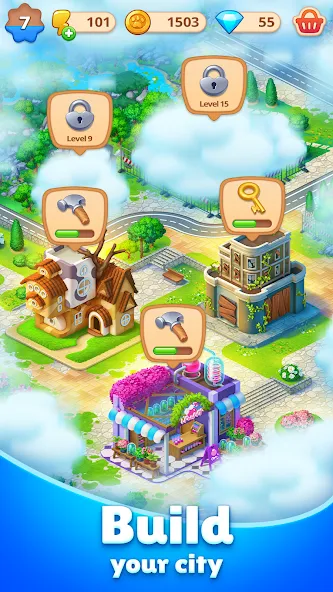 Happy Town: Merge Adventure screenshot 4