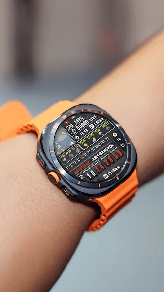 N-SPORT746 Digital Watch Face screenshot 5