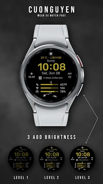 Watch face CNW-38 screenshot 2