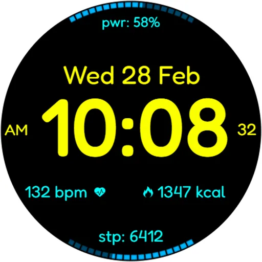 DIGI Mahara Sport Watch face screenshot 16