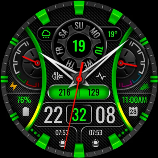 PT43 Hybrid Watch Face screenshot 29
