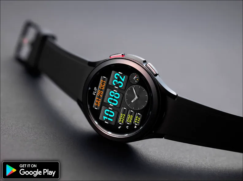 DIGI FLIP URX16 Watch face screenshot 3
