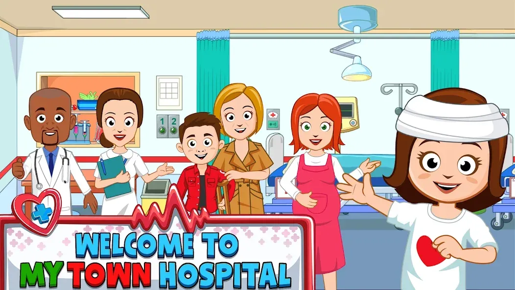 My Town : Hospital screenshot 1