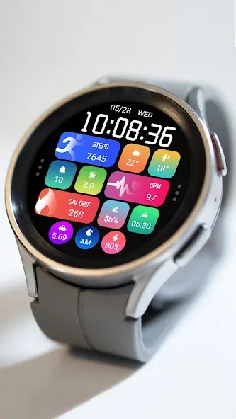 Large Icon Component ZKinWatch screenshot 3