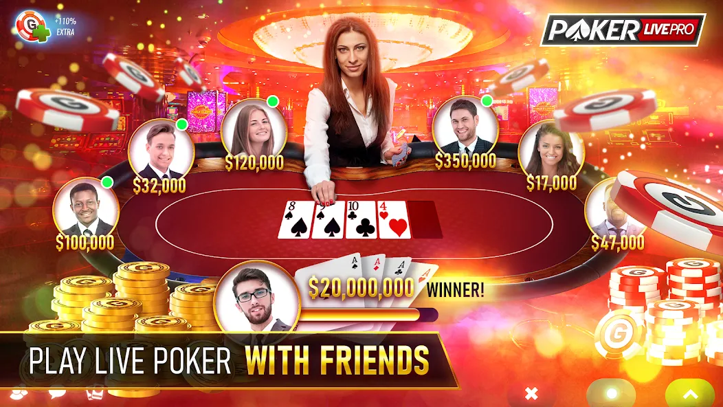 Poker Texas Holdem Live Pro screenshot 1