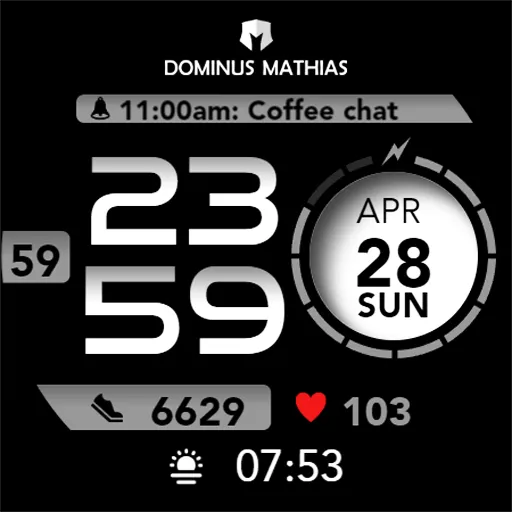 DM104 Fashionable Digital Face screenshot 11