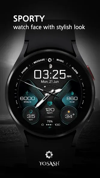H310 Artistic Hybrid Watch screenshot 2