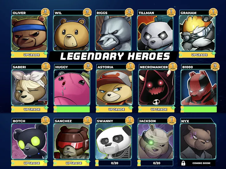 BATTLE BEARS HEROES Mini MOBA screenshot 15
