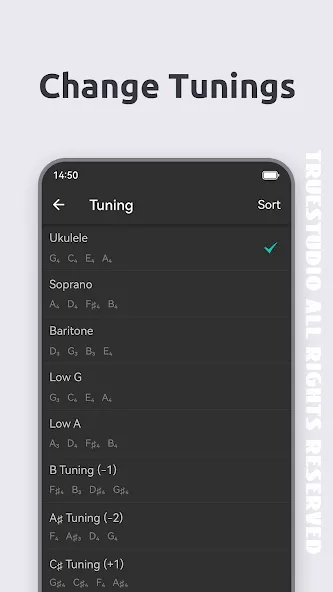Ukulele Tuner screenshot 5