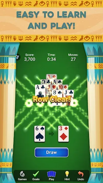 Pyramid Solitaire - Card Games screenshot 4