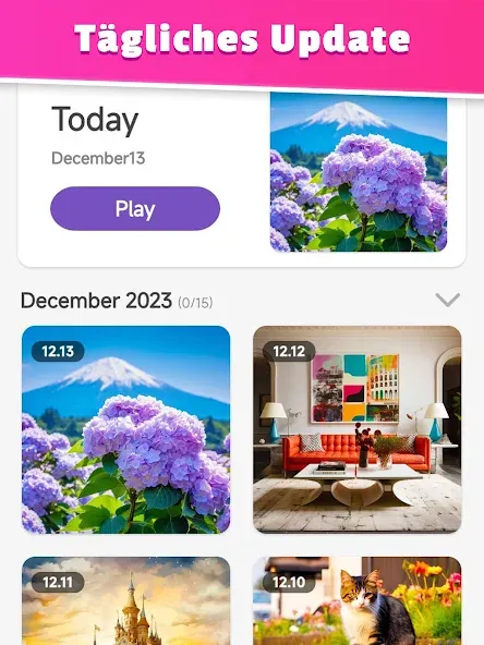 Jigsaw Puzzles Game HD screenshot 9