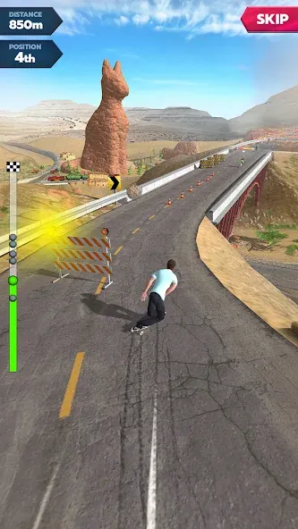 Downhill Race League screenshot 5
