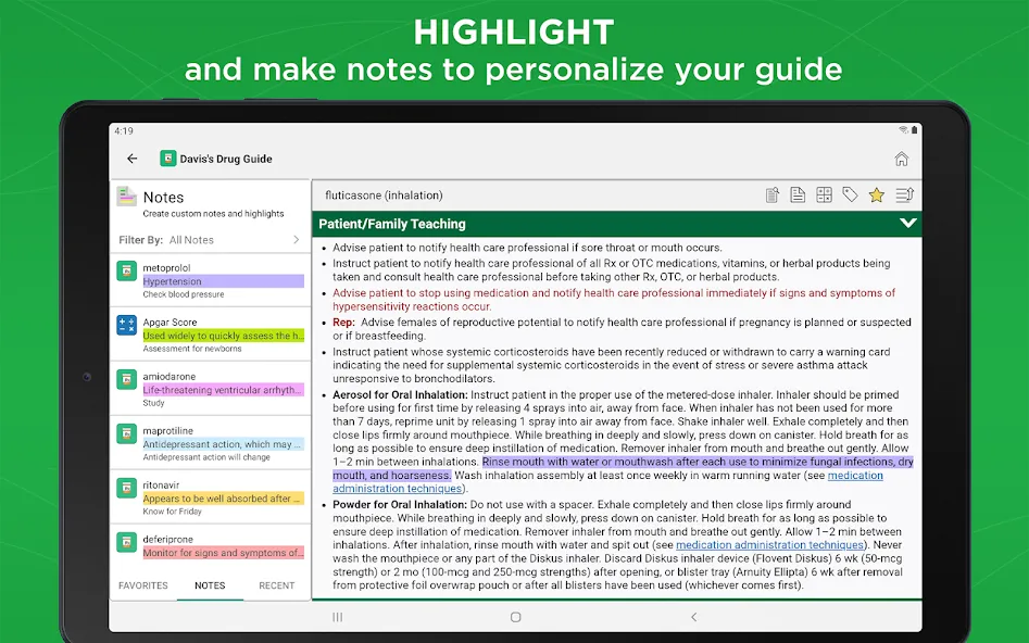 Davis's Drug Guide screenshot 12