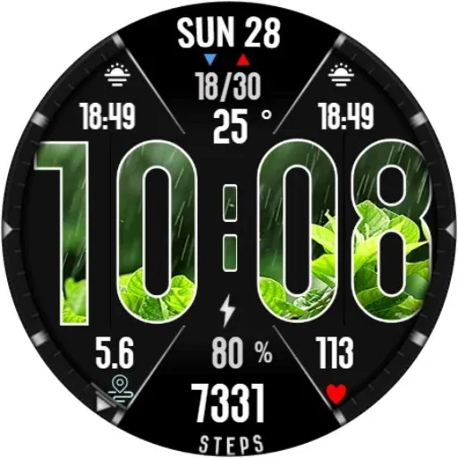 WEATHER in Big Bold Time ECO64 screenshot 21