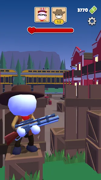 荒野スナイパー - 西部劇FPSシューター screenshot 3