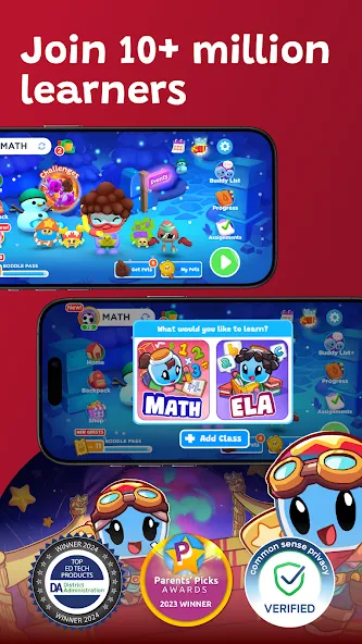 Boddle: Math & Reading Game screenshot 1