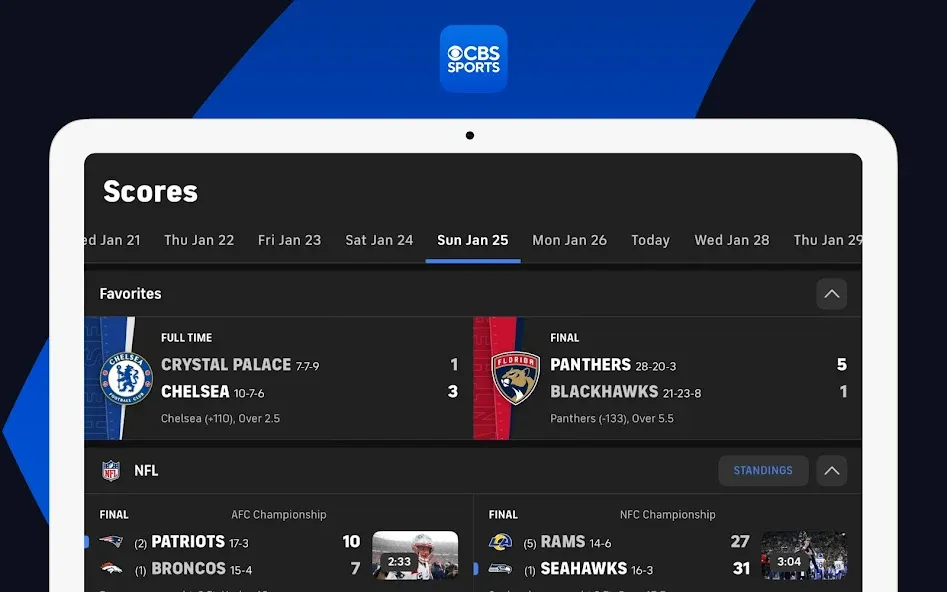 CBS Sports: Live Scores & News screenshot 7