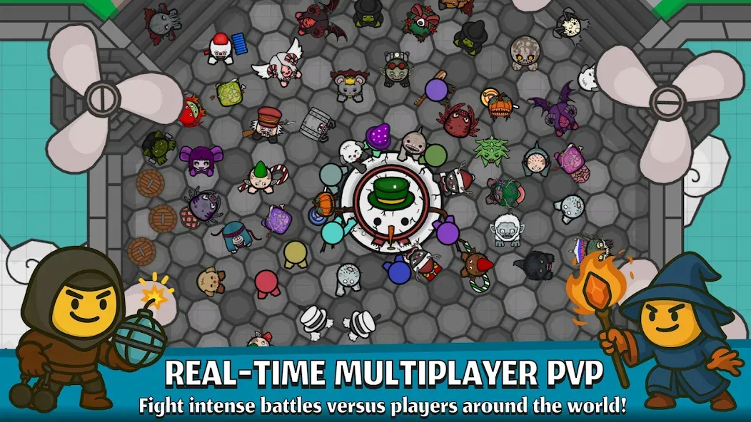 Thelast.io - 2D Battle Royale screenshot 7