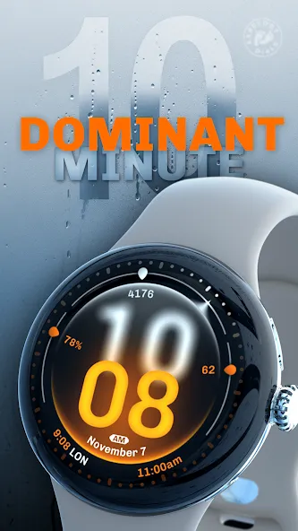 Dominant Minute Watch Face screenshot 1