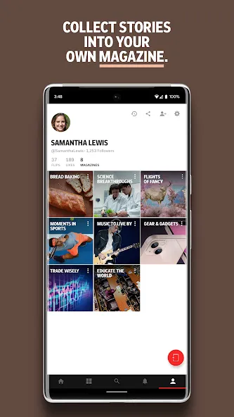 Flipboard:Your Social Magazine screenshot 4
