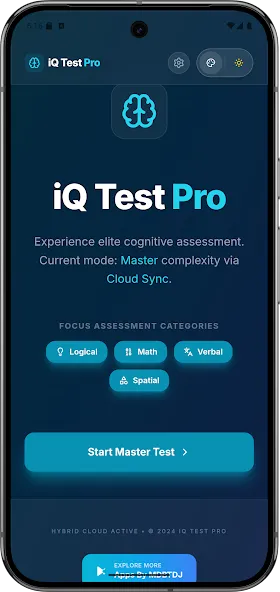 iQ Test Pro Offline Edition screenshot 1