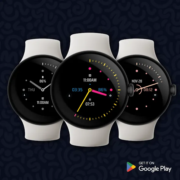 SPRiNGING SPLoTCH watch face screenshot 1