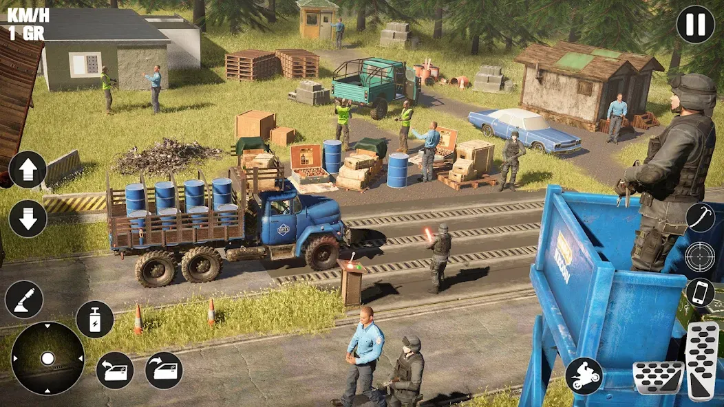 国境警備隊パトロール警官ゲーム screenshot 3