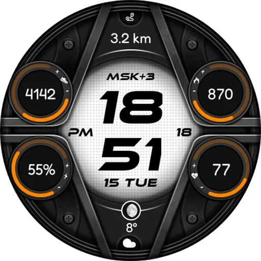 Digital Omekewi Watch face screenshot 19