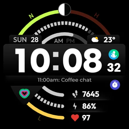TVV Workout Watch Face screenshot 10