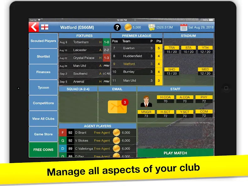 Soccer Tycoon: Football Game screenshot 9