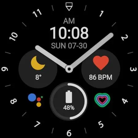 Nighty Hybrid 02 - watch face screenshot 23