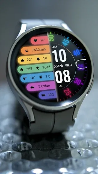 Colorful Turntable ZKin Watch screenshot 4