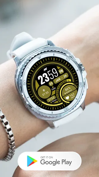 Digital Sport Watch face screenshot 4