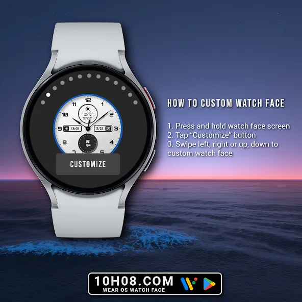 Watch face 10h08.com #136 screenshot 7
