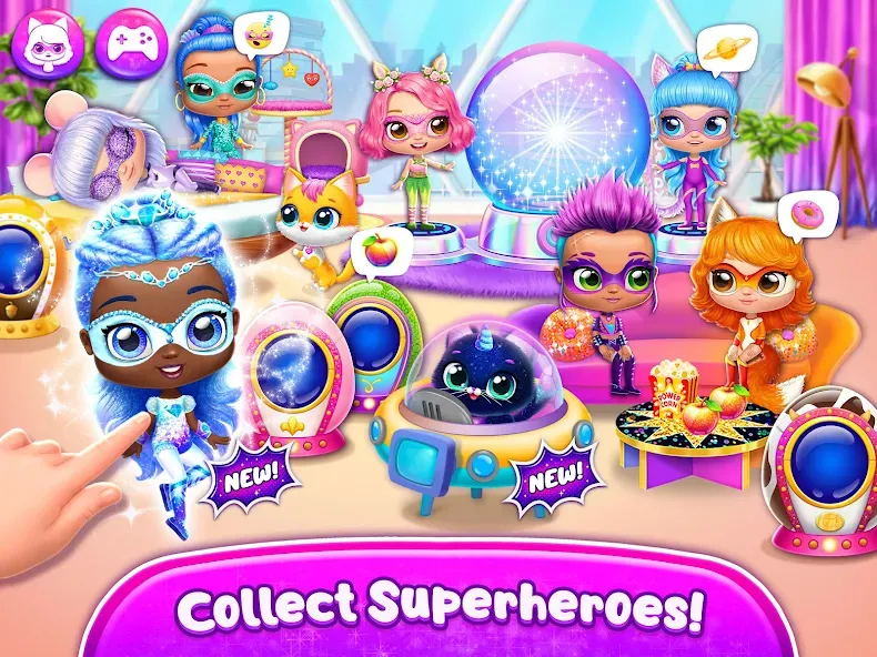 Power Girls - Fantastic Heroes screenshot 9