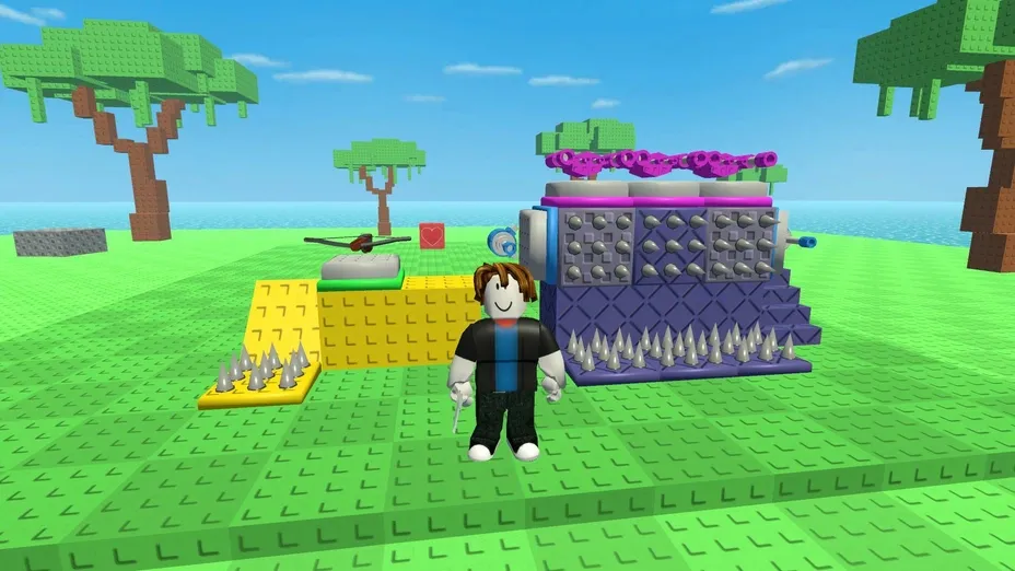 OBBY Build n Defend your Base screenshot 1
