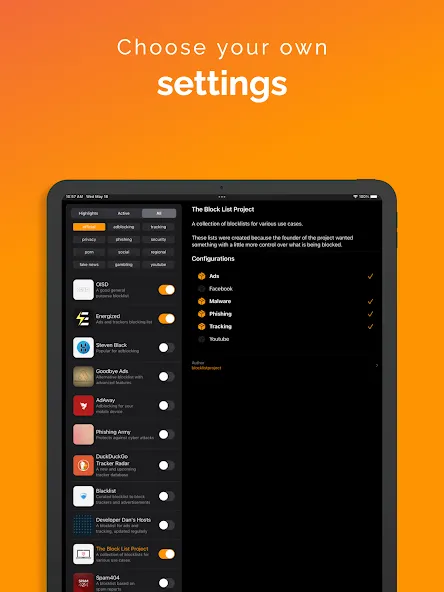Ad Blocker VPN & DNS – Blokada screenshot 14