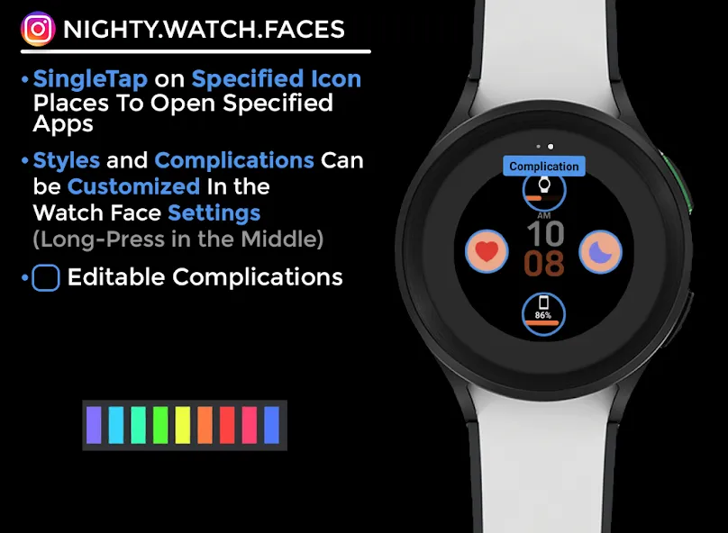 Night 36 - watch face screenshot 6