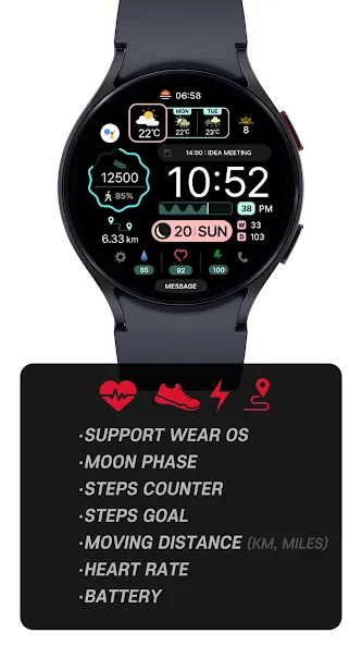 SamWatch Flat Color 2 screenshot 2
