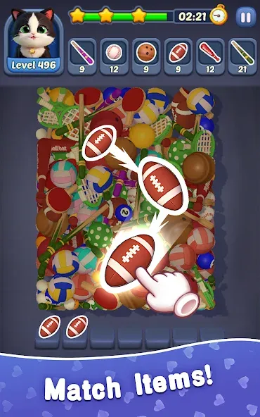 Kitten Match 3D screenshot 14