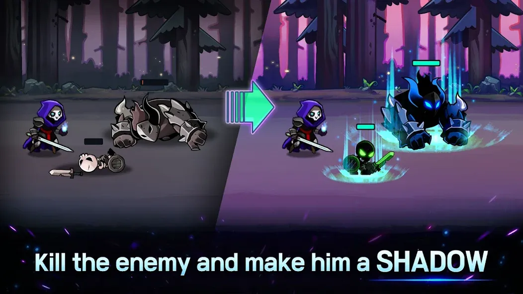 Shadow Knights : Idle RPG screenshot 2