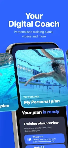 SwimUp - Swimming Training screenshot 1