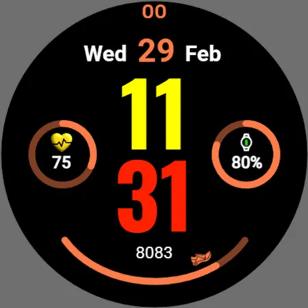 Iris520 Digital Watch Face screenshot 18