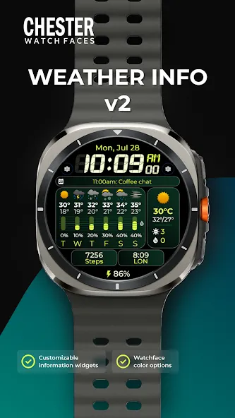 Chester Weather info v2 screenshot 1