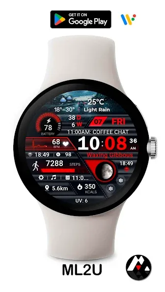 ML2U 231 Watch Face screenshot 1