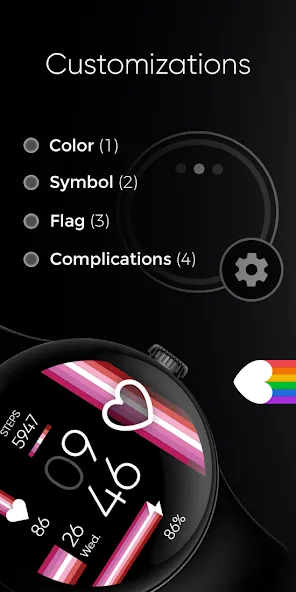 Pride is Love - Rainbow screenshot 3