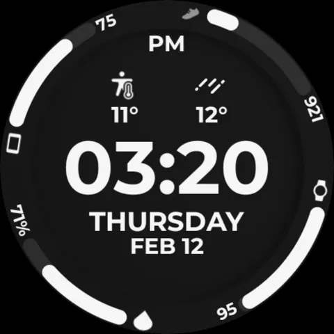 Night Core 02 Digital Watch screenshot 24