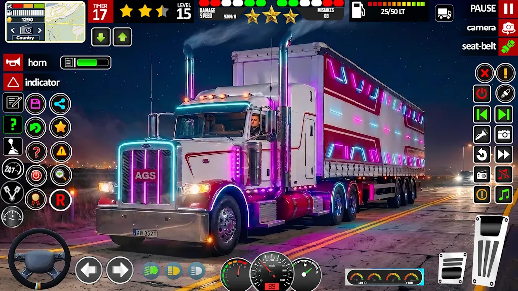 重型卡车运输游戏 screenshot 1