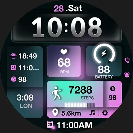 ML2U 241b Hybrid Watch Face screenshot 27