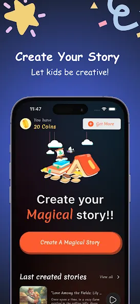 Dreamland: Create Kids Stories screenshot 3
